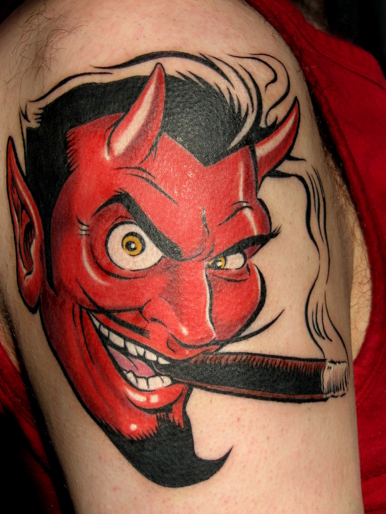 Photo:  Devil Tattoo 006
